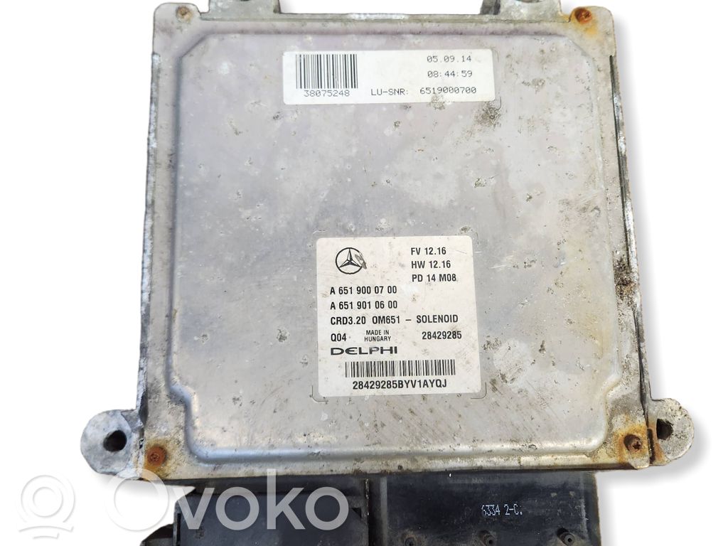 Mercedes-Benz Sprinter W906 Sterownik / Moduł ECU 