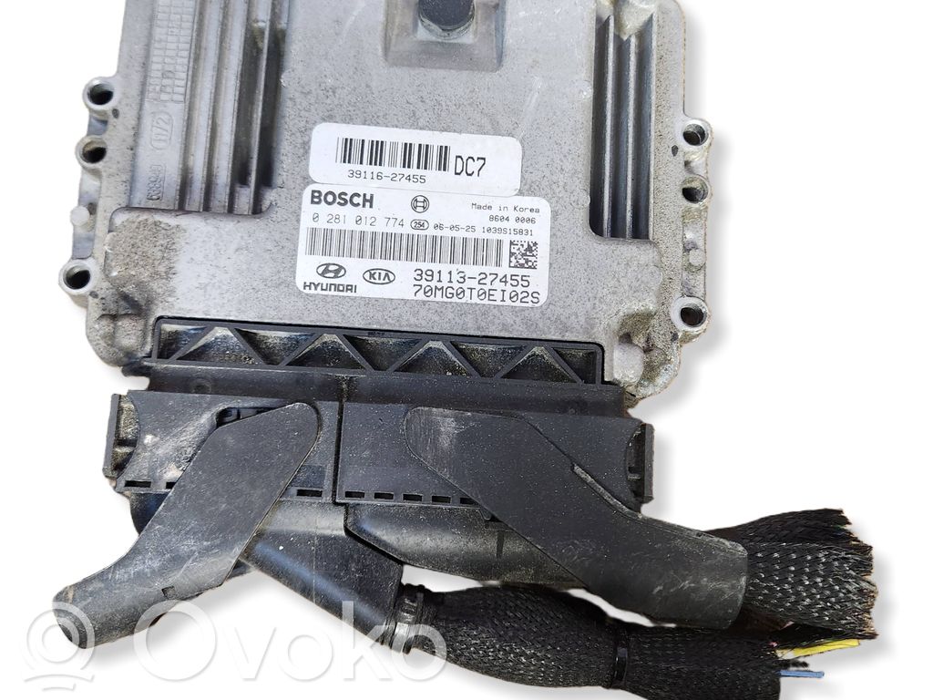 Hyundai Tucson JM Engine control unit/module 