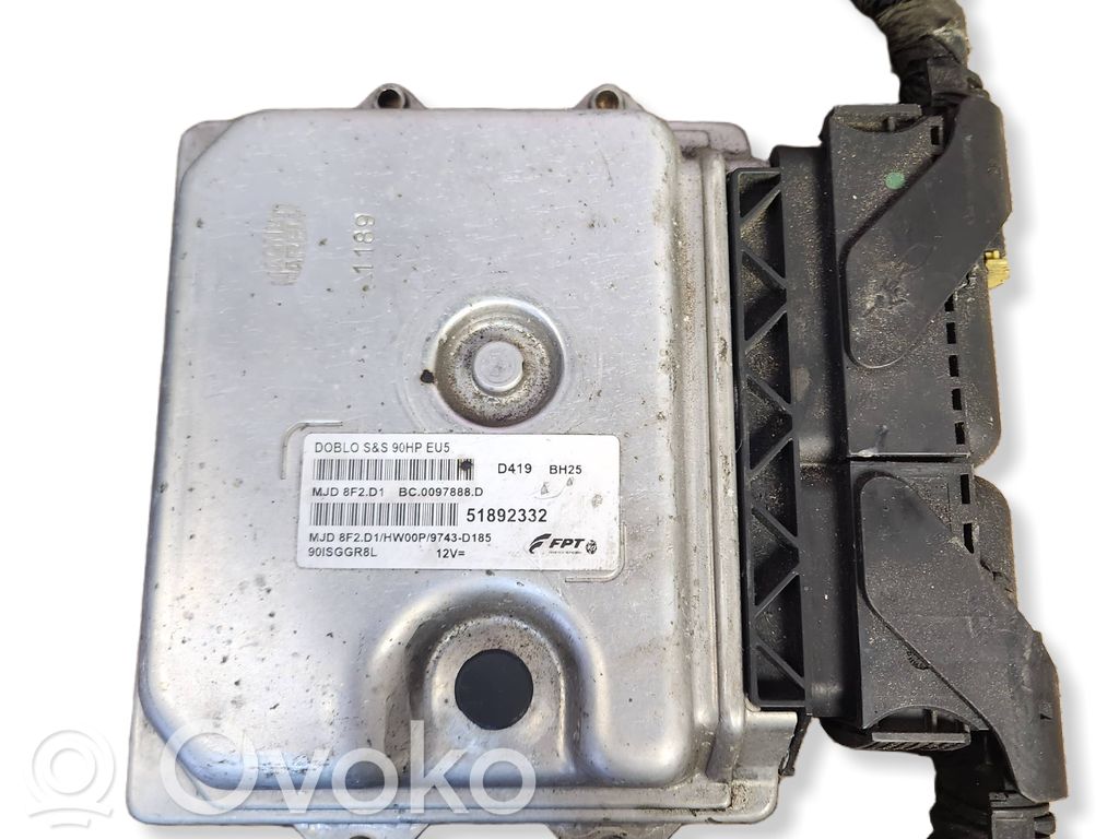 Fiat Doblo Engine control unit/module 