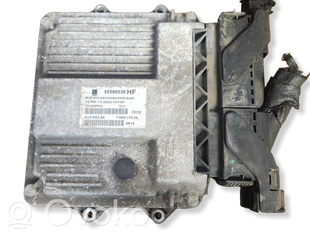 Opel Astra H Engine control unit/module 