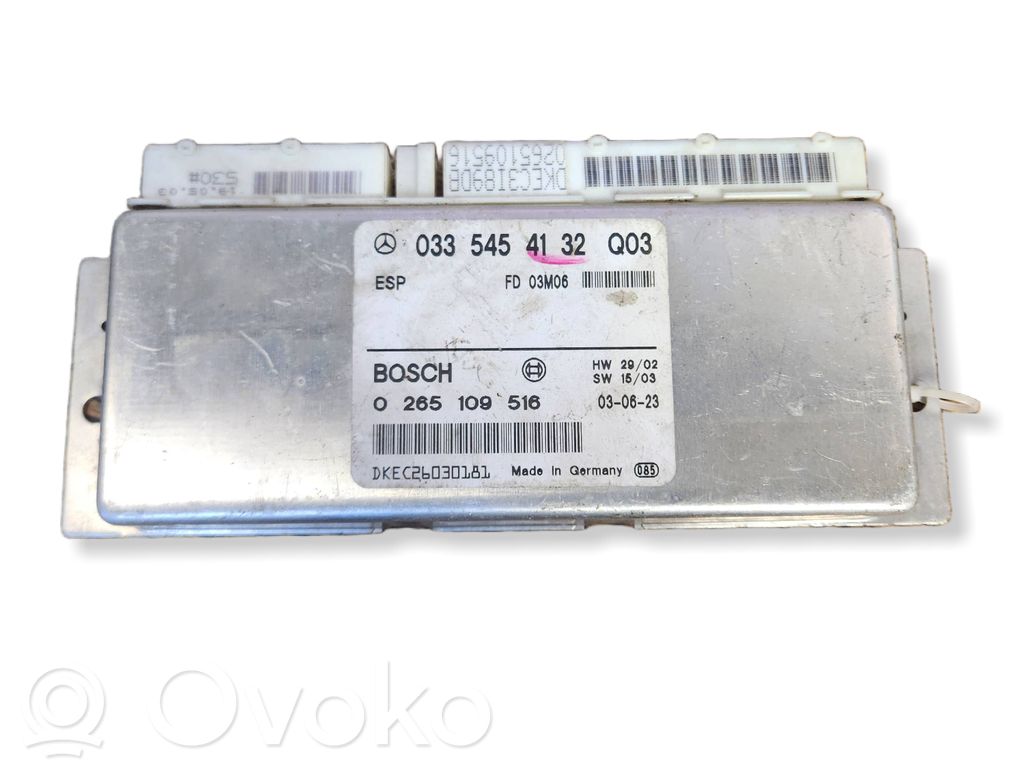 Mercedes-Benz C W203 ABS control unit/module 