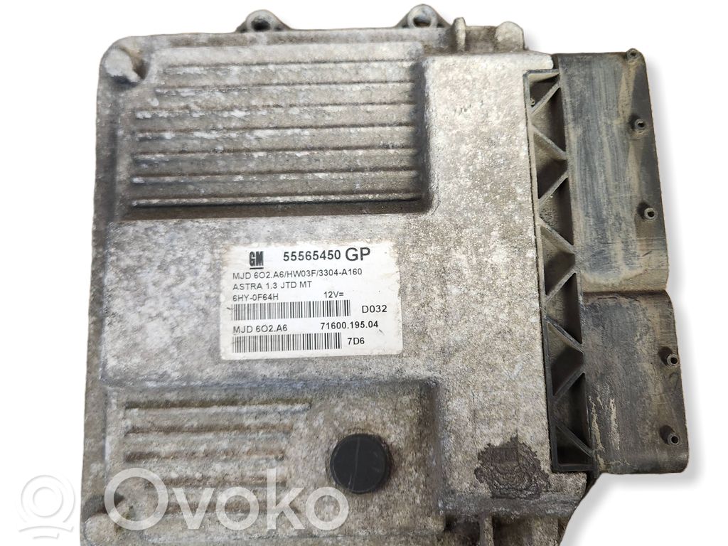 Opel Astra H Engine control unit/module 