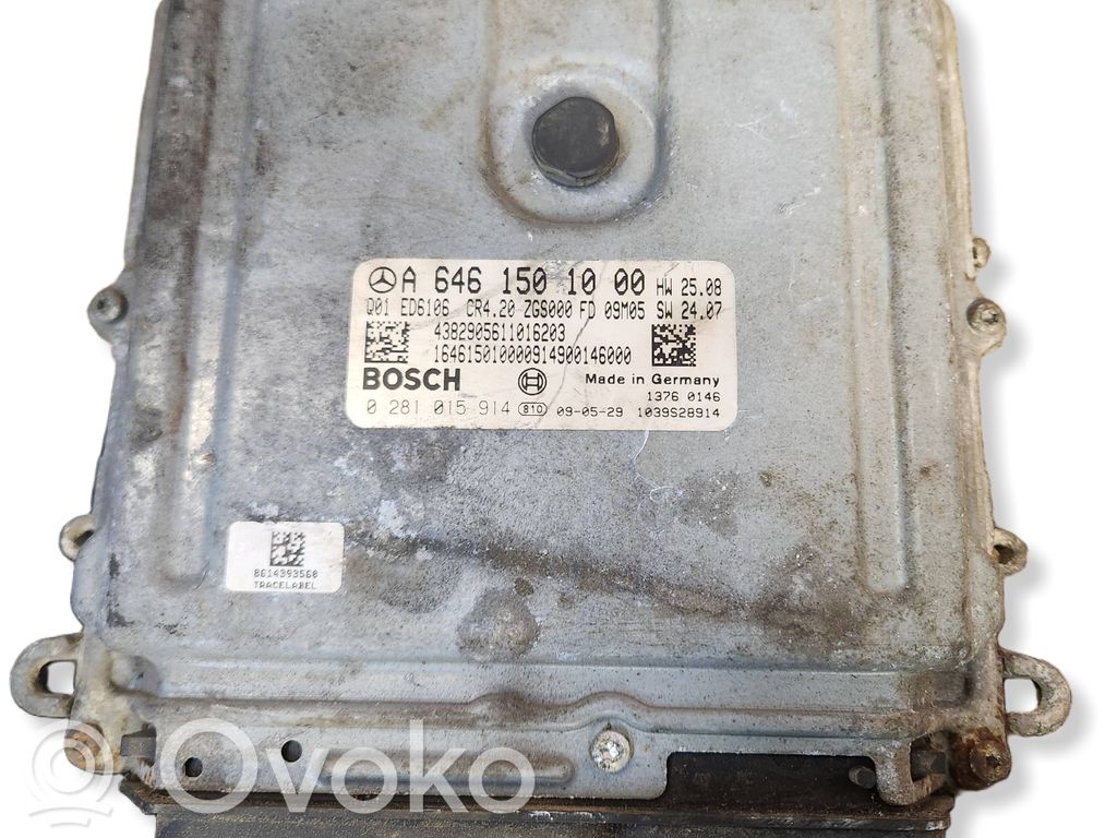 Mercedes-Benz Sprinter W906 Engine control unit/module 