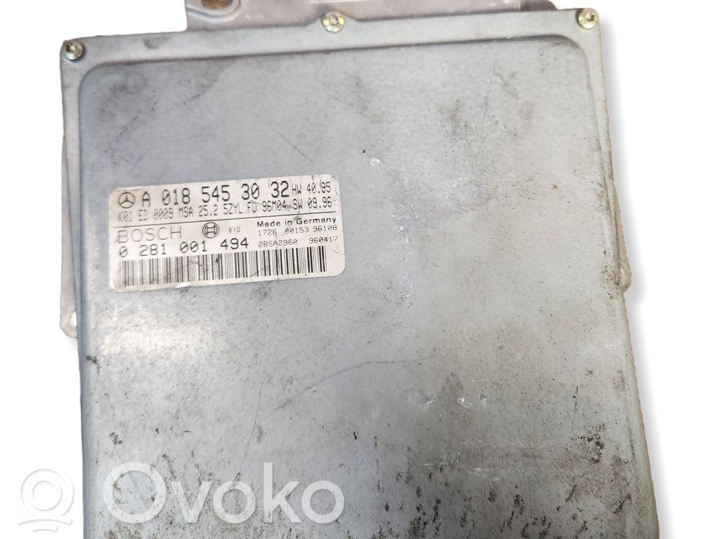 Mercedes-Benz E W212 Engine control unit/module 