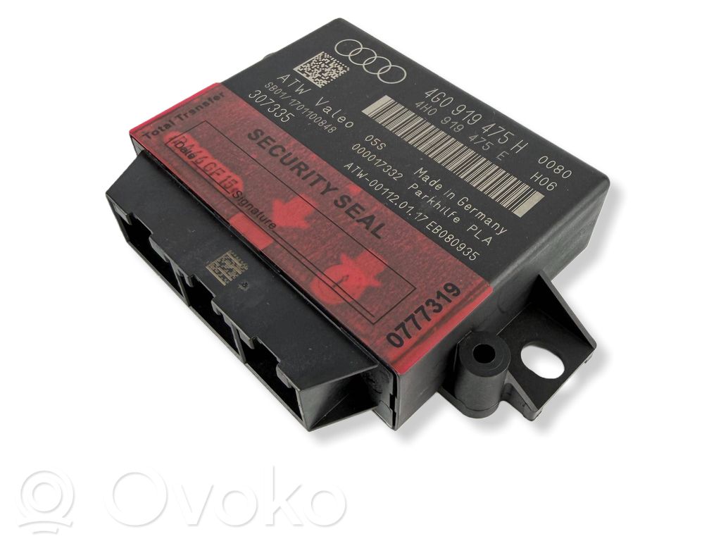 Audi A6 C7 Unité de commande, module PDC aide au stationnement 