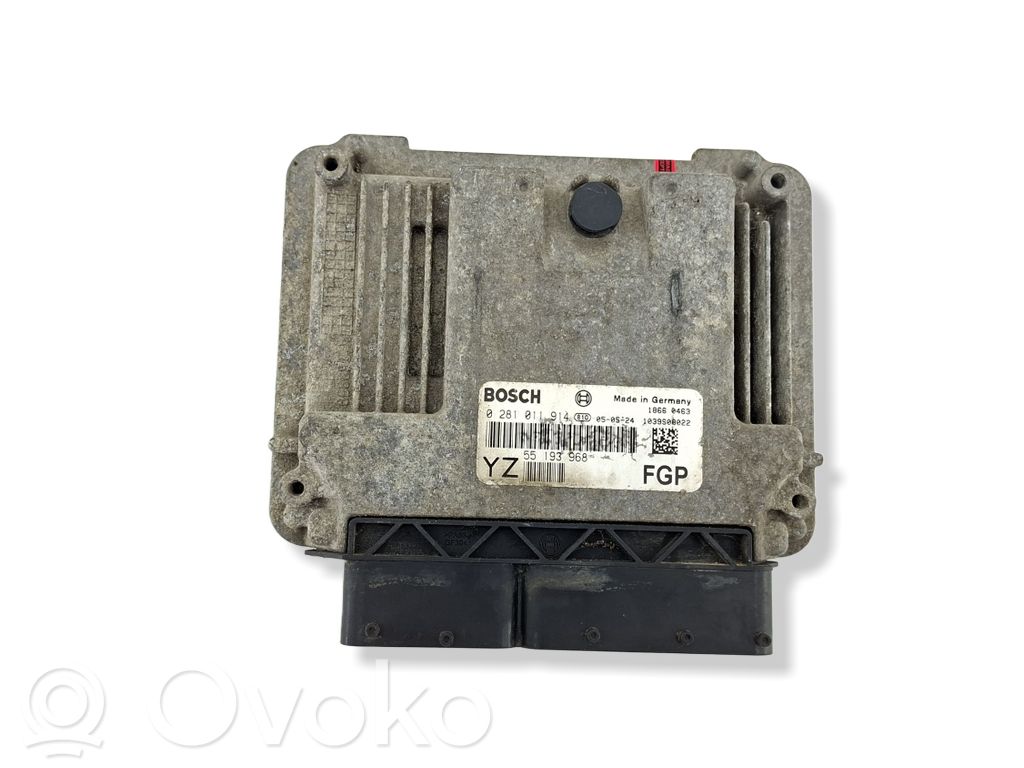 Opel Vectra C Engine control unit/module 