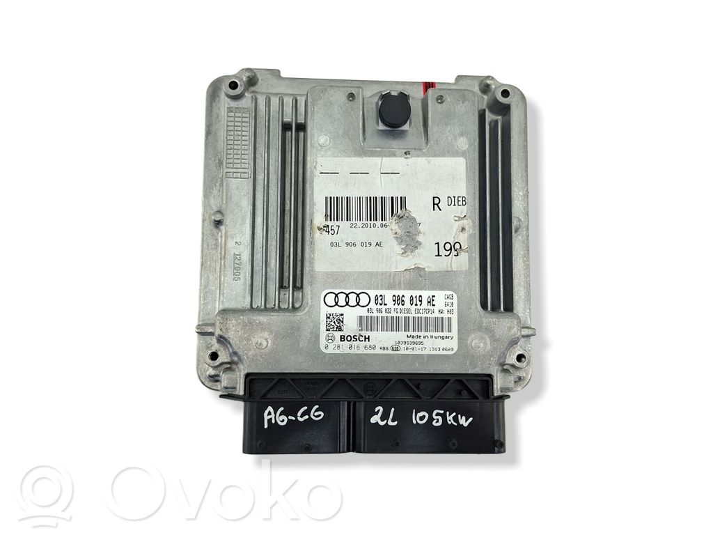 Audi A6 S6 C6 4F Engine control unit/module 