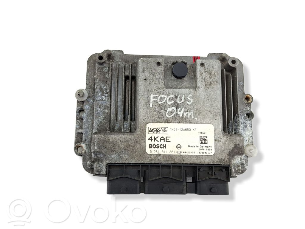 Ford Focus Engine control unit/module 