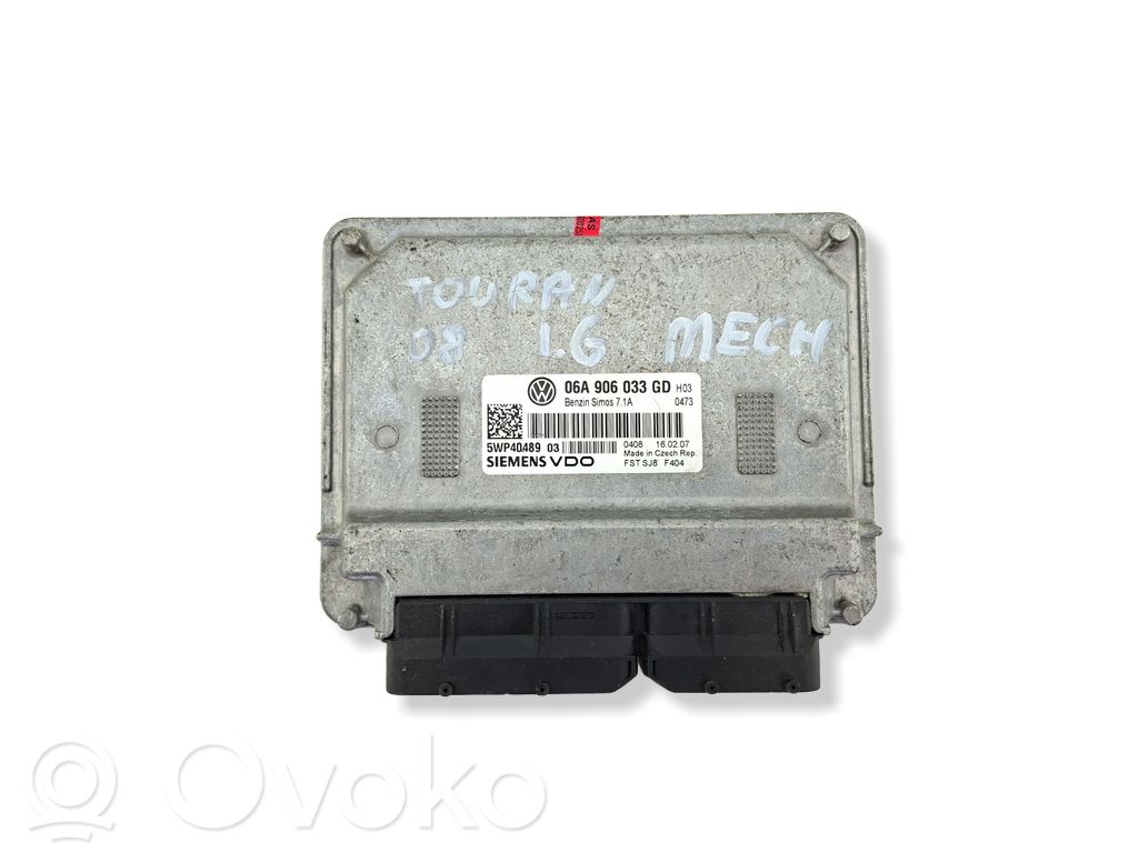 Volkswagen Touran I Sterownik / Moduł ECU 