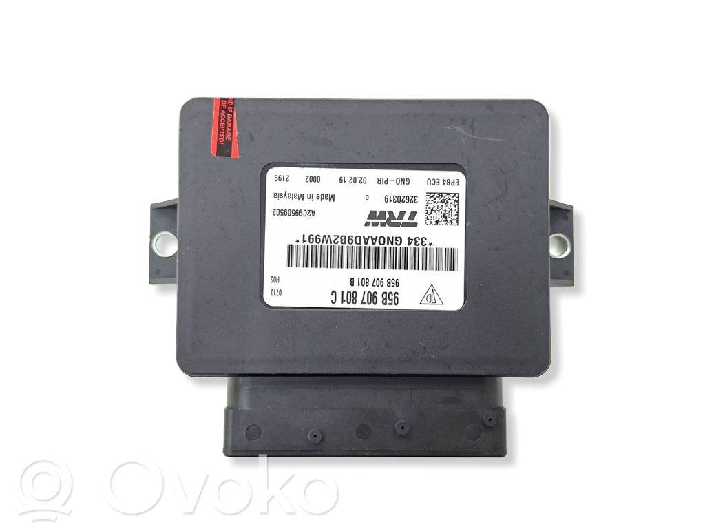 Module de commande de frein à main   95B907801C,95B907801B