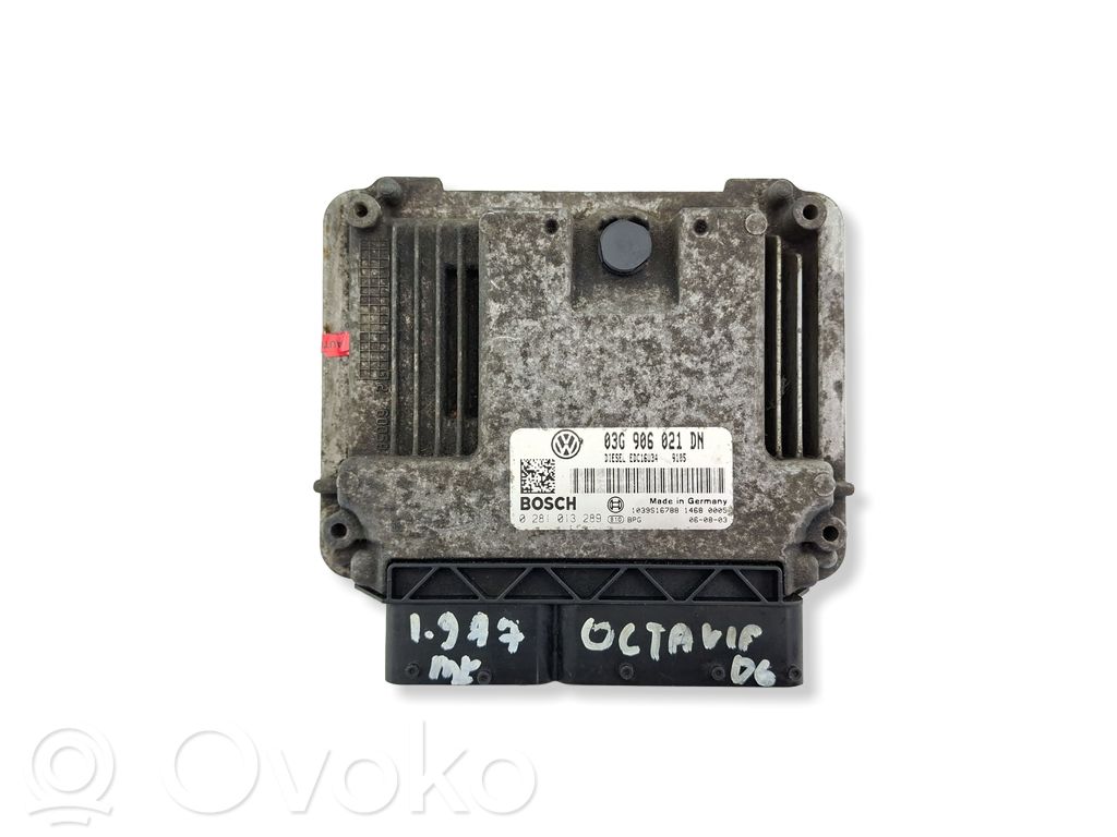 Skoda Octavia Mk2 (1Z) Engine control unit/module 