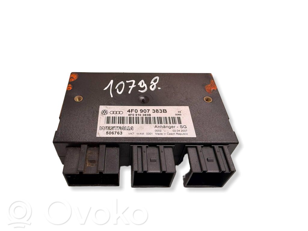 Audi A6 S6 C6 4F Tow bar trailer control unit/module 