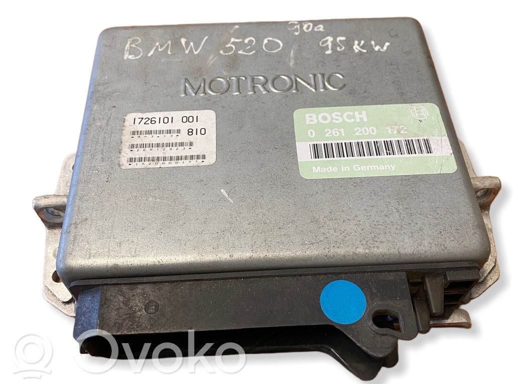 Engine control unit/module ECU   172610101,0261200172