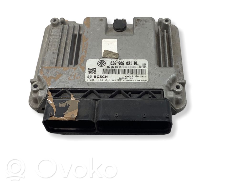 Volkswagen Golf V Engine control unit/module 