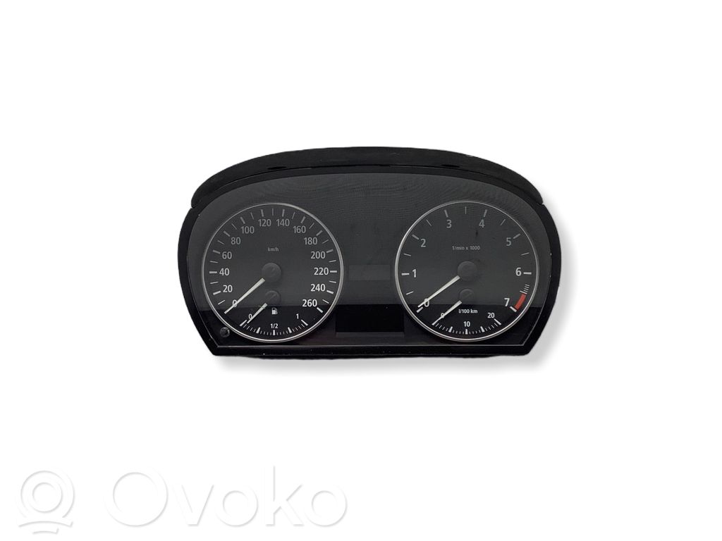 BMW 3 E90 E91 Speedometer (instrument cluster) 