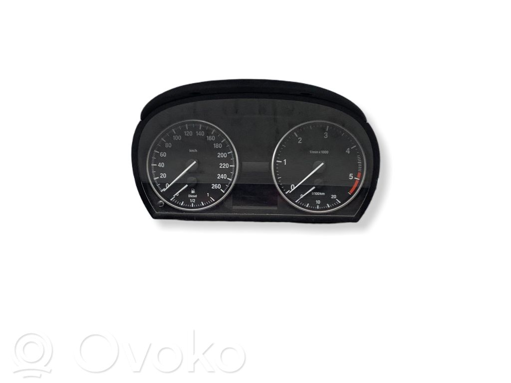 BMW 3 E90 E91 Speedometer (instrument cluster) 