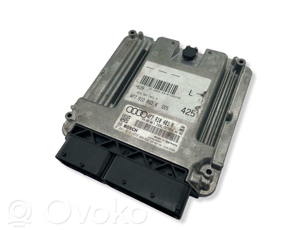 Engine control unit/module   4F7910401K,4F0907401E,0281016459