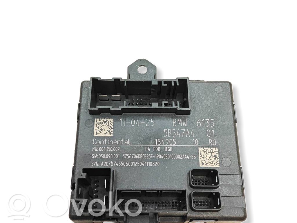 BMW 1 F70 Unitate/modul comandă uși 