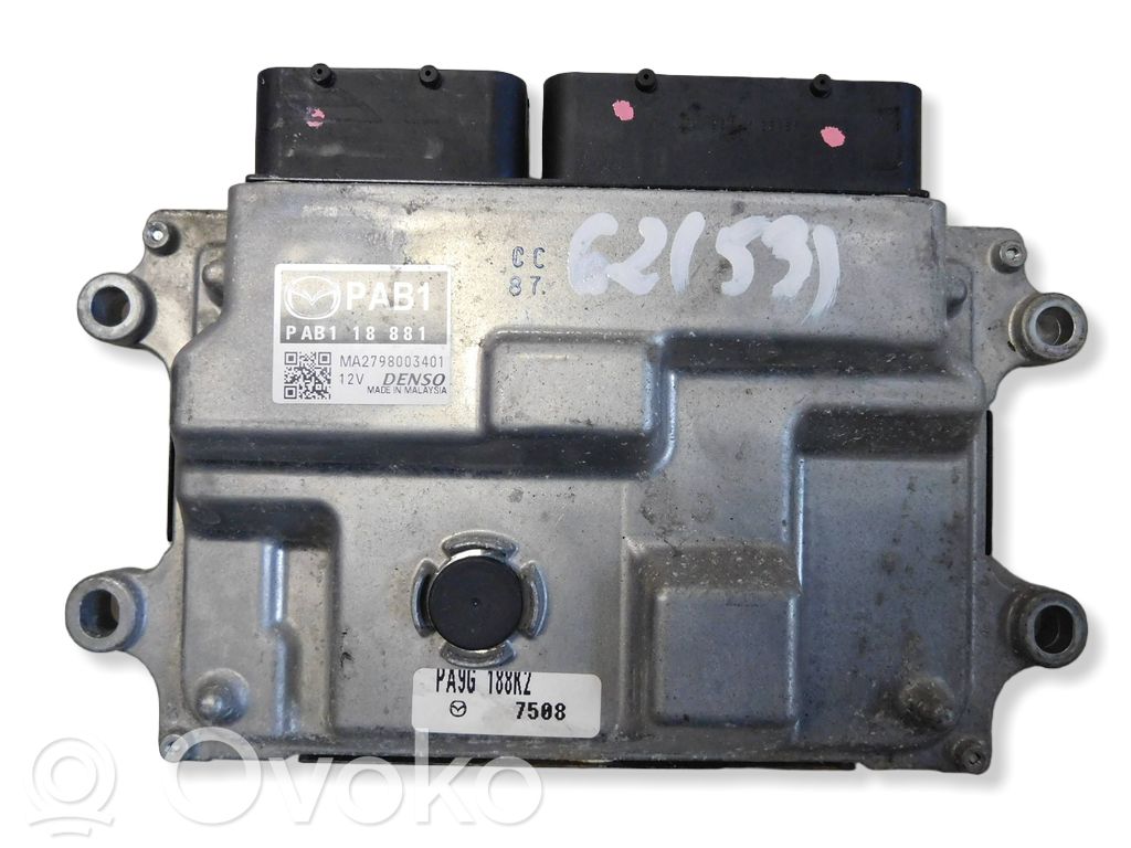 Mazda CX-3 Engine control unit/module 