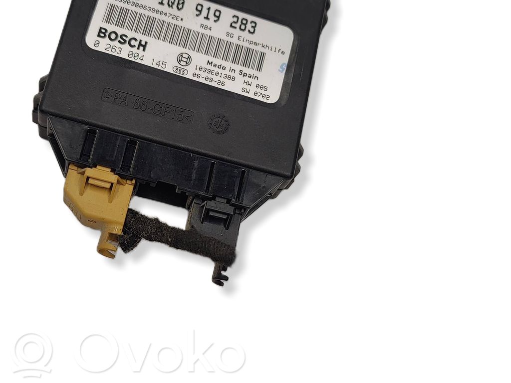 Parking PDC control unit/module   1Q0919283,1039E01388,063900472E