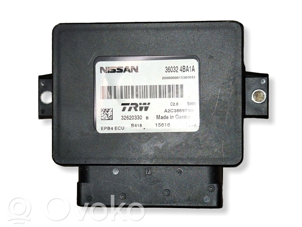 Nissan X-Trail T32 Modulo di controllo del freno a mano 