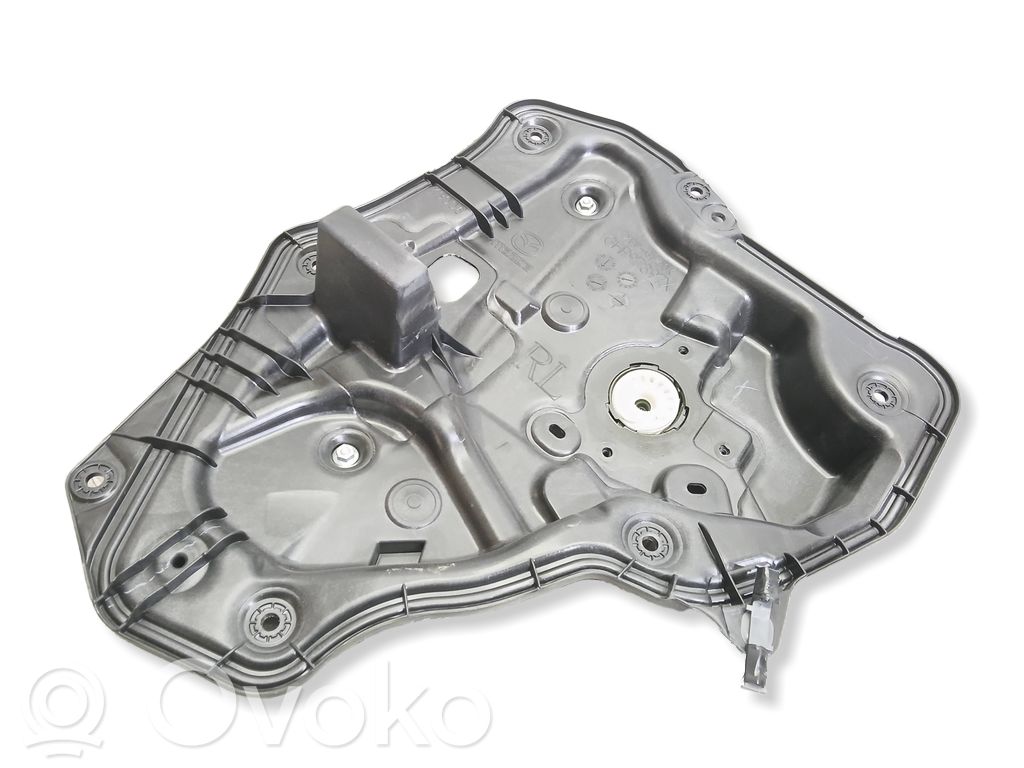 Mazda 6 Rear window lifting mechanism without motor 