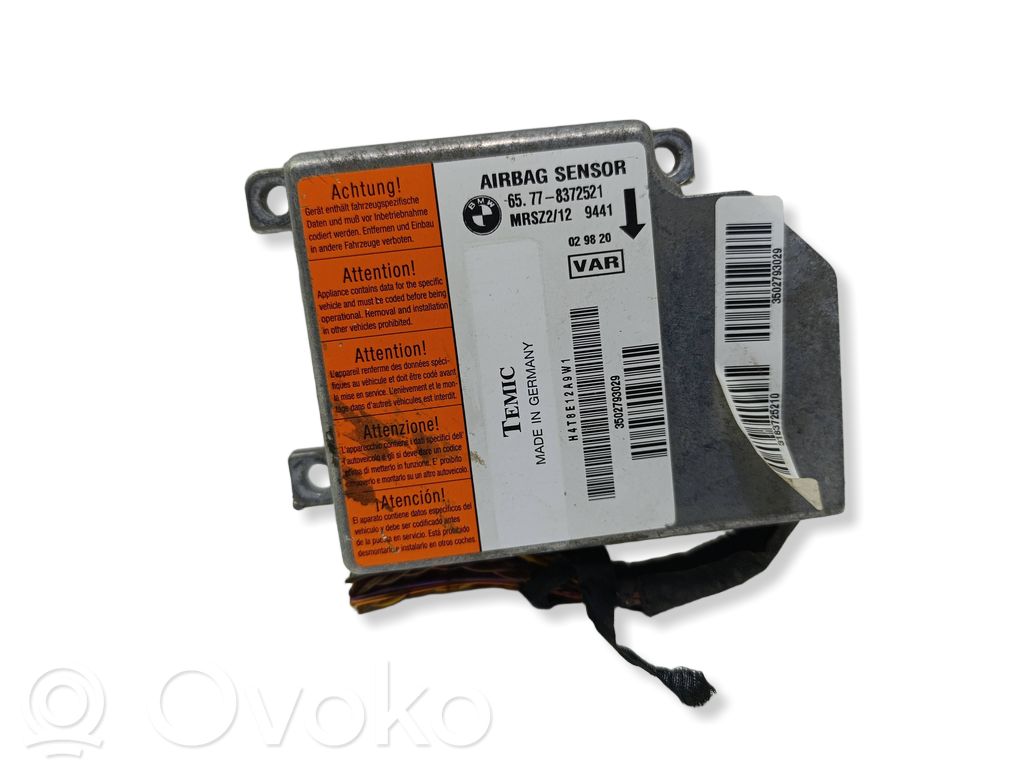 Unidad de control/módulo del Airbag   8372521
