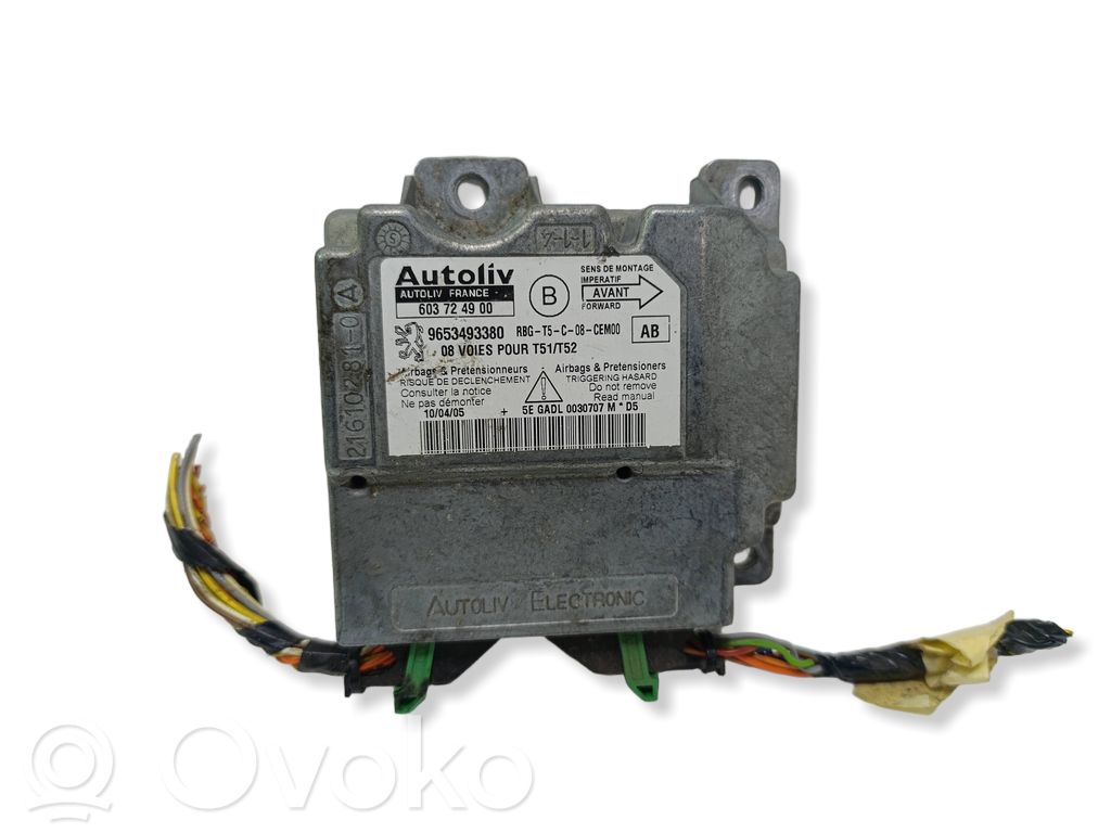 Peugeot 307 Airbag control unit/module 