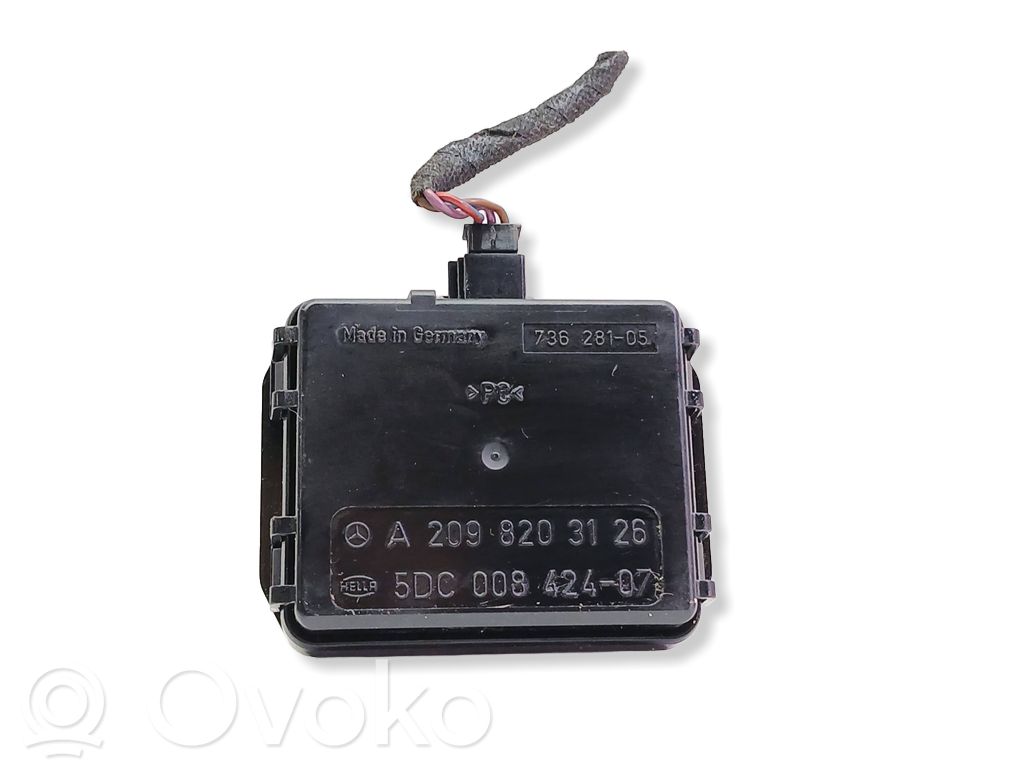 Mercedes-Benz C W203 Sensor de lluvia 