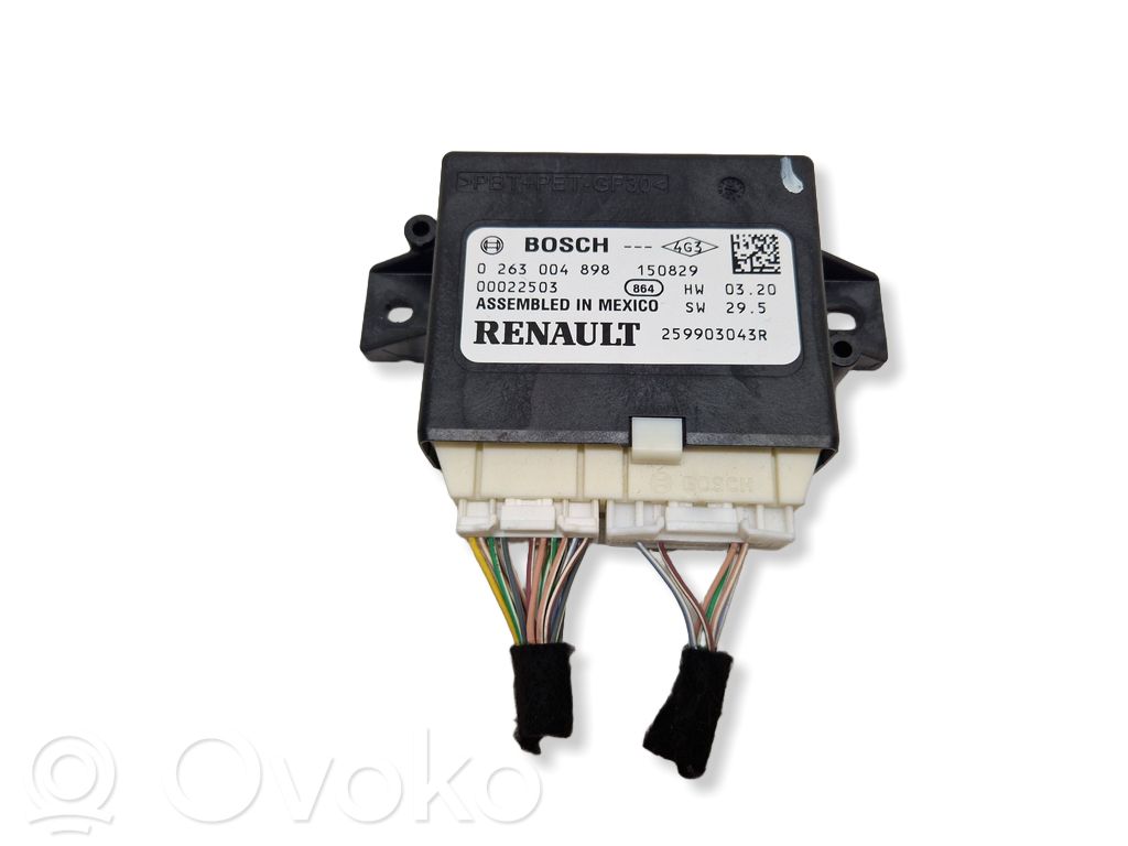 Renault Espace V (RFC) Parking PDC control unit/module 