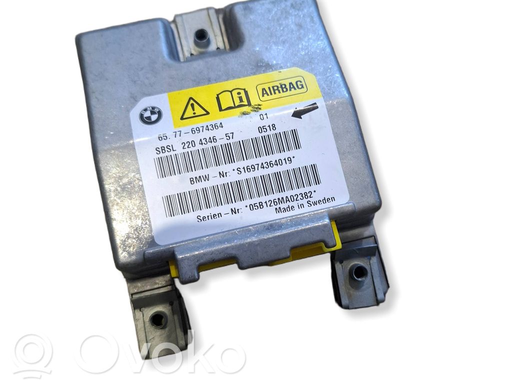 Airbag control unit/module   6974364,220434657,05B126MA02382,S16974364019