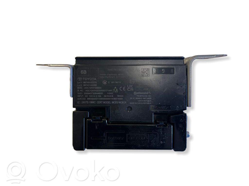 Toyota C-HR II Other control units/modules 