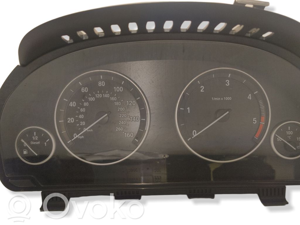 BMW 5 F10 F11 Speedometer (instrument cluster) 