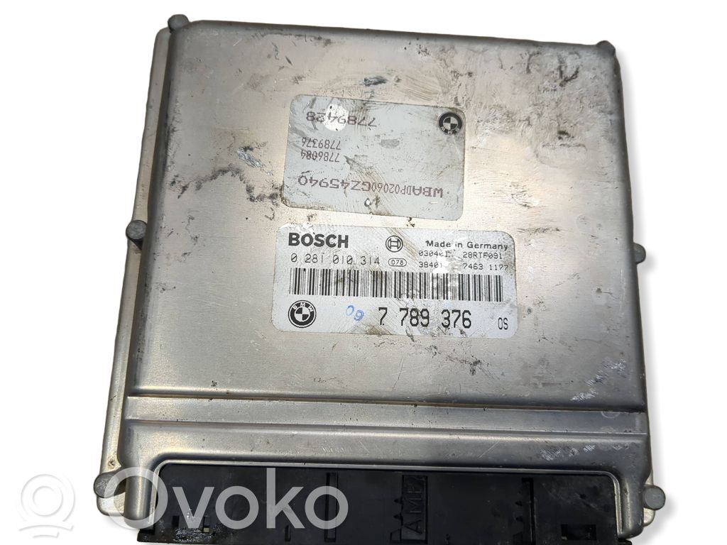 BMW 3 E46 Engine control unit/module 