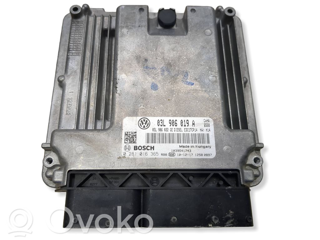Seat Exeo (3R) Engine control unit/module 