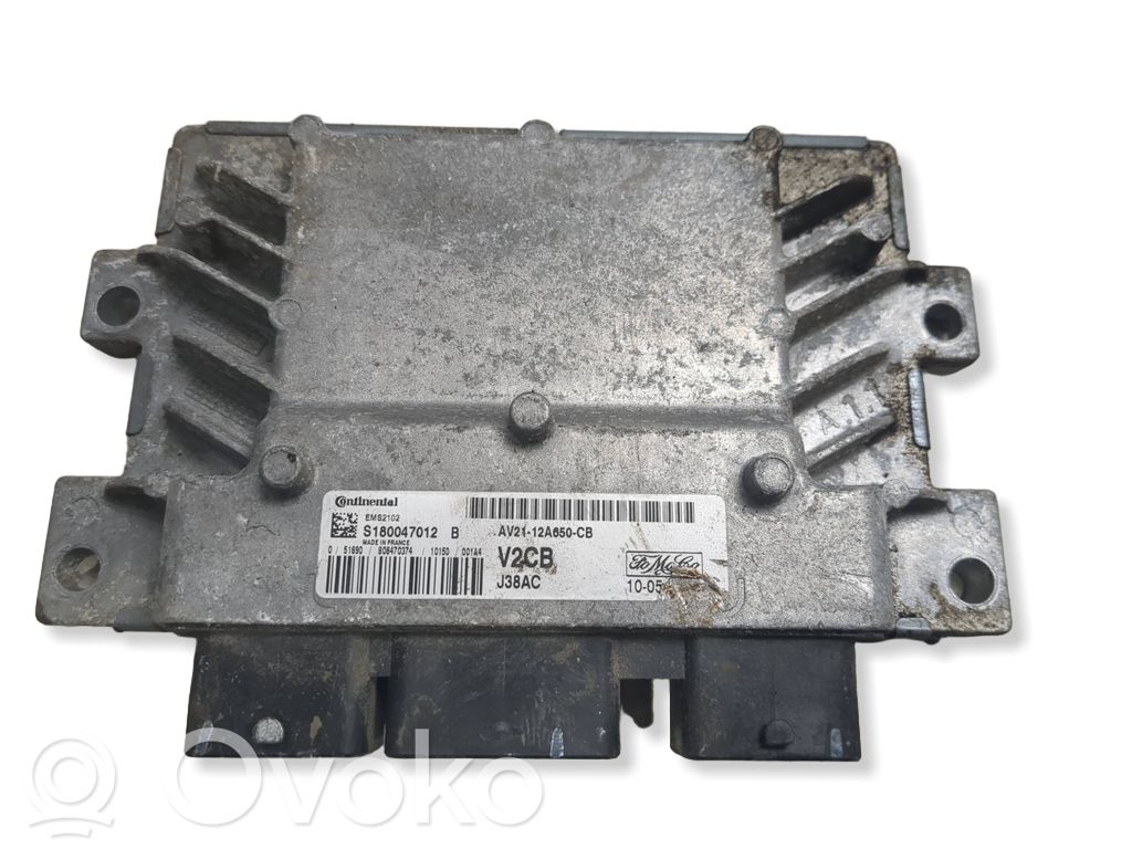 Ford Fiesta Engine control unit/module 