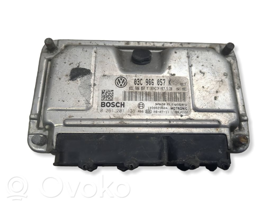 Skoda Fabia Mk2 (5J) Engine control unit/module 