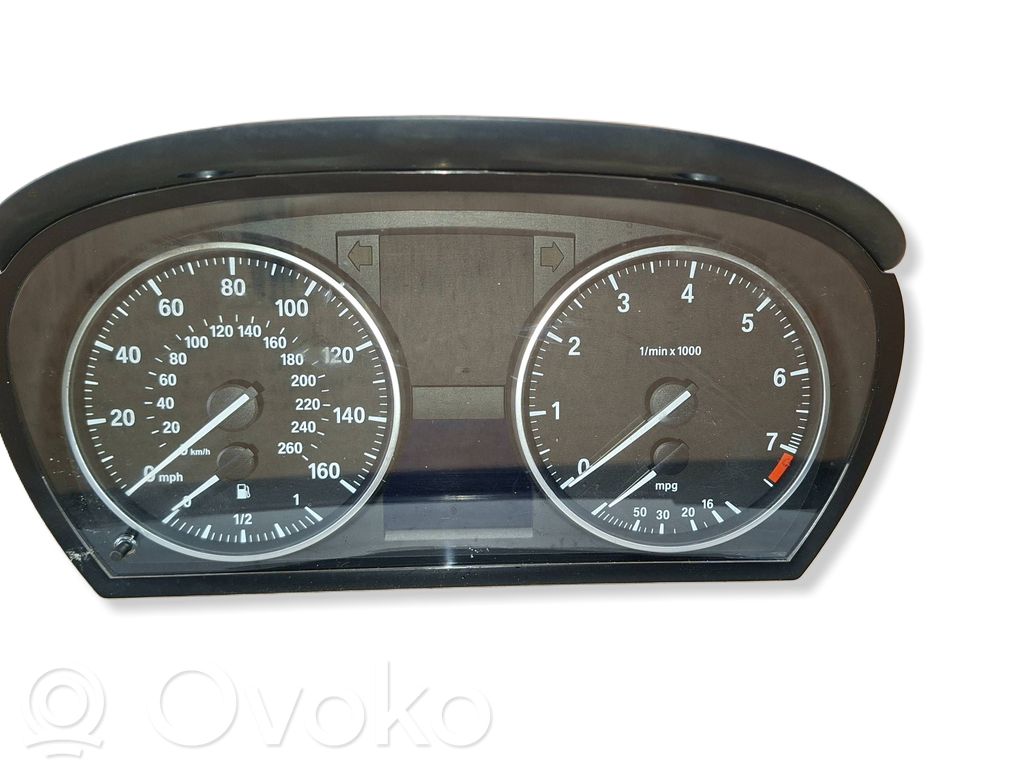 BMW 3 E92 E93 Speedometer (instrument cluster) 