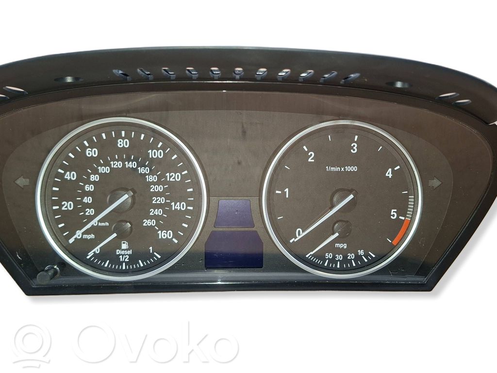 BMW 5 E60 E61 Speedometer (instrument cluster) 