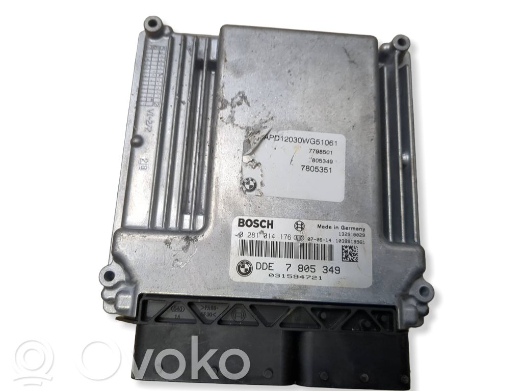 BMW 5 E60 E61 Engine control unit/module 