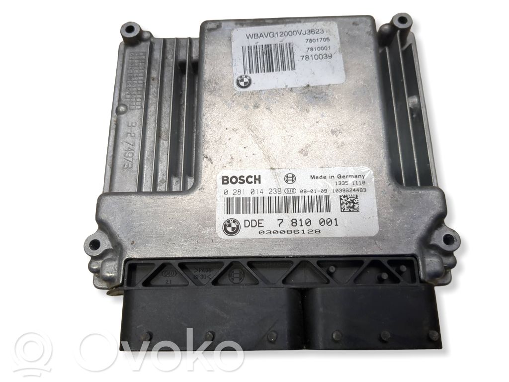 BMW 3 E90 E91 Variklio valdymo blokas 
