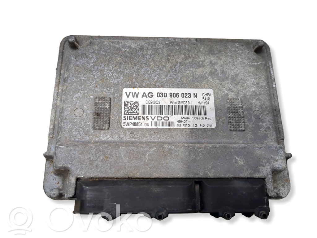 Skoda Fabia Mk2 (5J) Engine control unit/module 