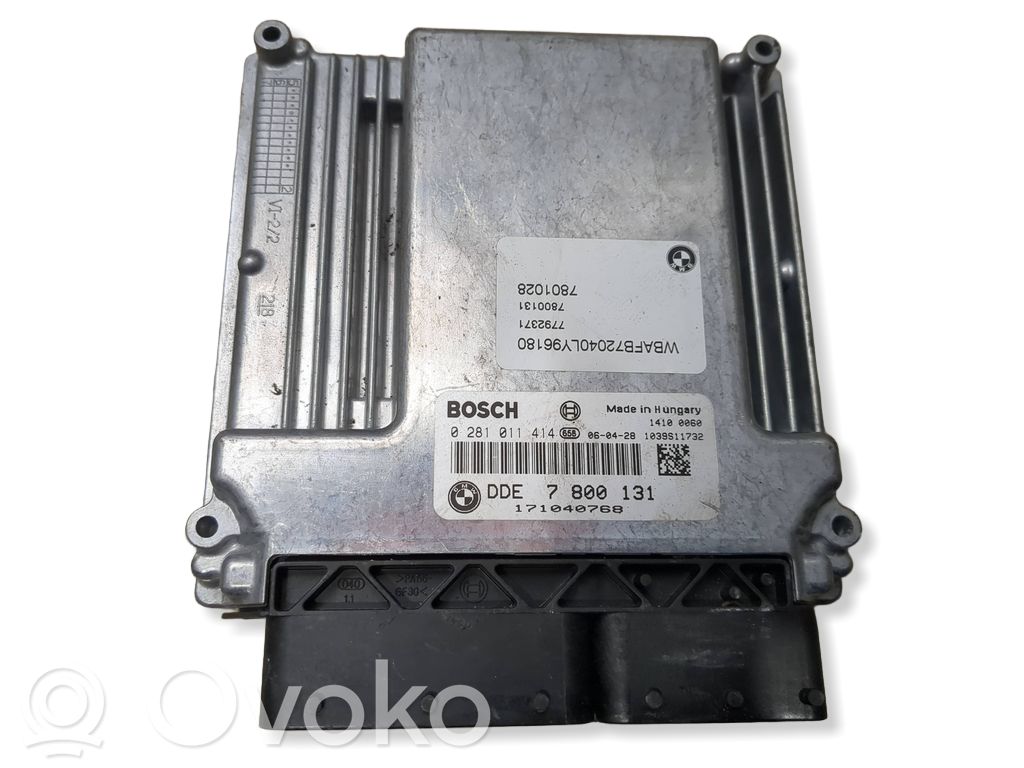 BMW 3 E46 Engine control unit/module 