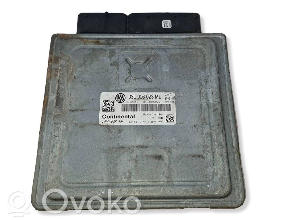 Volkswagen Golf VI Engine control unit/module 