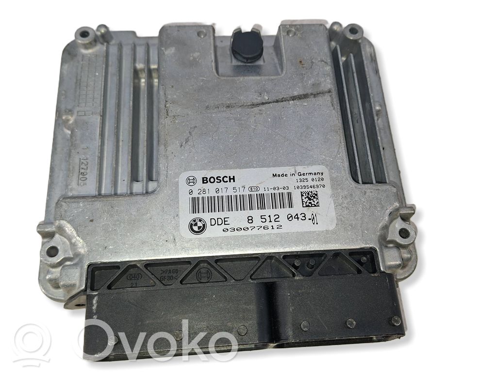 BMW 3 E90 E91 Engine control unit/module 