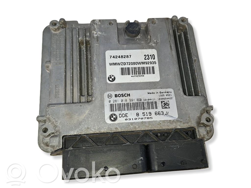 Mini One - Cooper Clubman R55 Engine control unit/module 