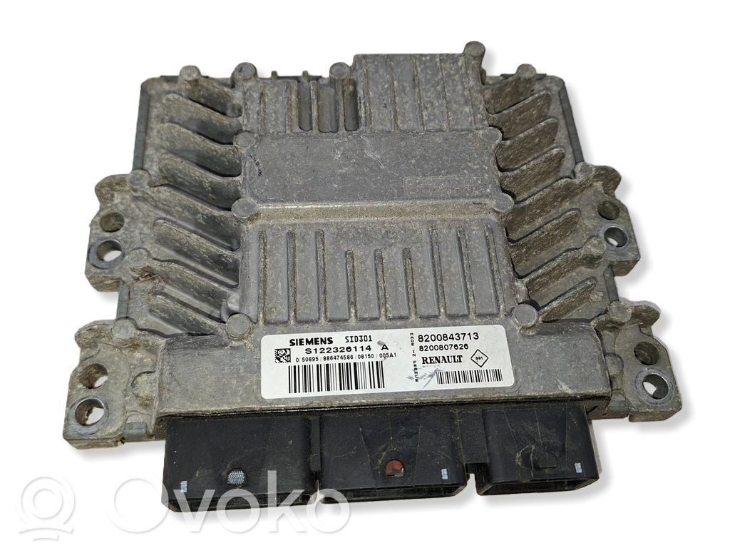 Renault Kangoo II Engine control unit/module 