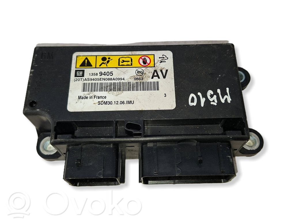 Opel Adam Airbag control unit/module 