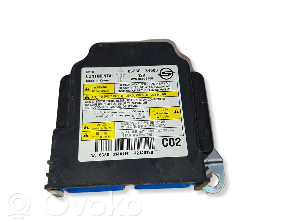 Sterownik / Moduł Airbag   A2C85905400,8625034580,42140120