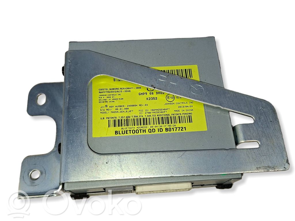 Mazda 6 Bluetooth control unit module 
